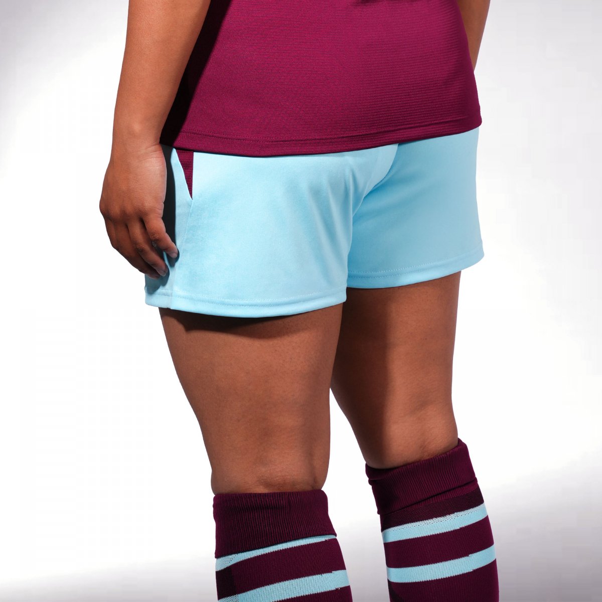 Men's Umbro Burnley FC Home 2026 Sky Blue Shorts - Image 3