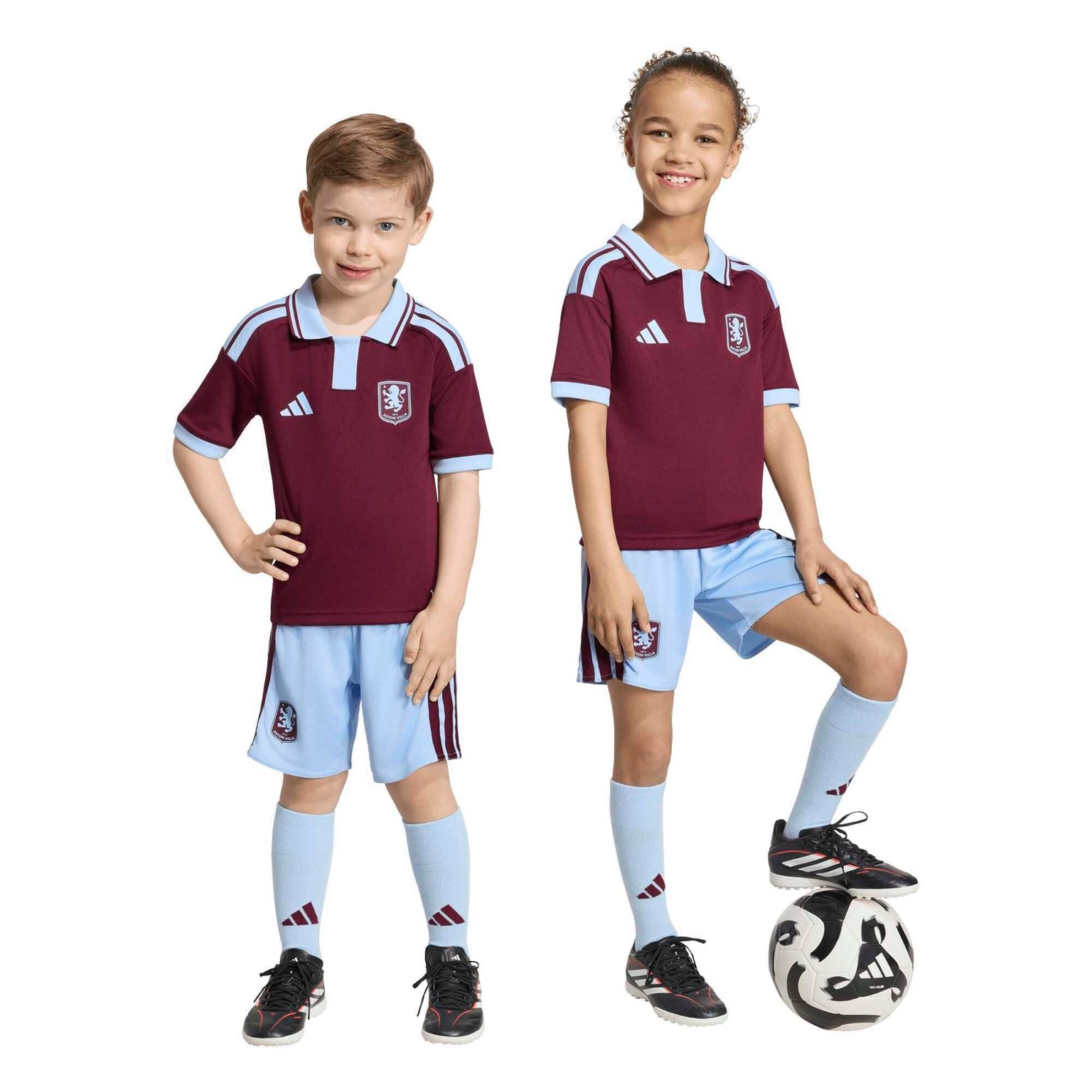 Kid's Adidas Aston Villa Home 2026 Kit - Image 13
