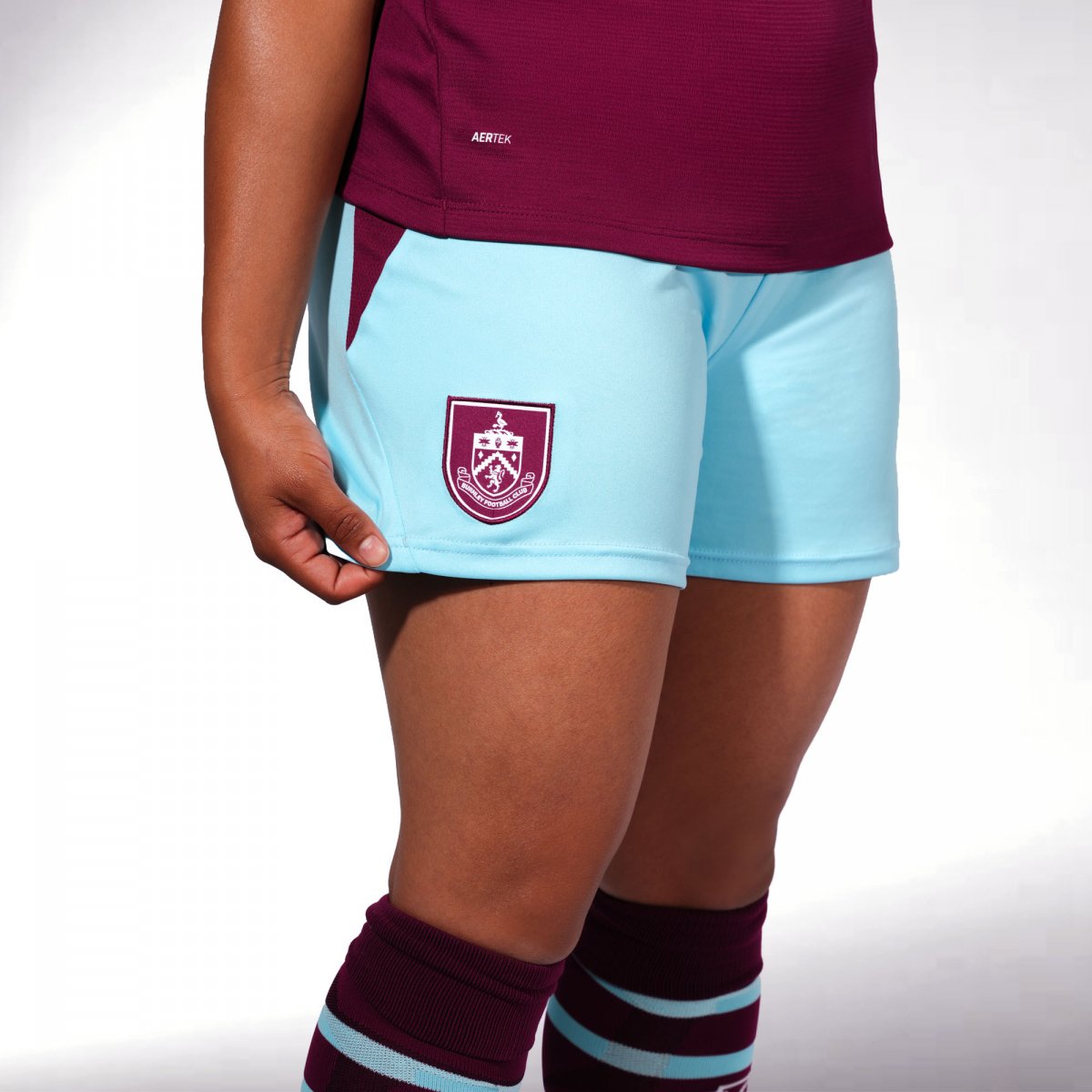 Men's Umbro Burnley FC Home 2026 Sky Blue Shorts - Image 4