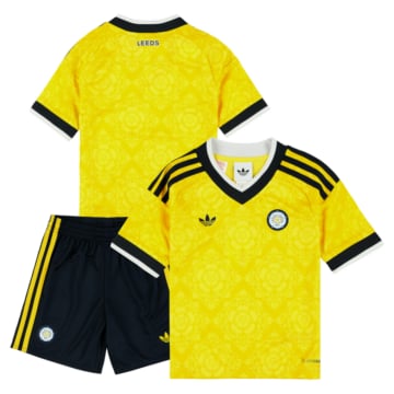Kid's Adidas Leeds United Away 2026 Kit