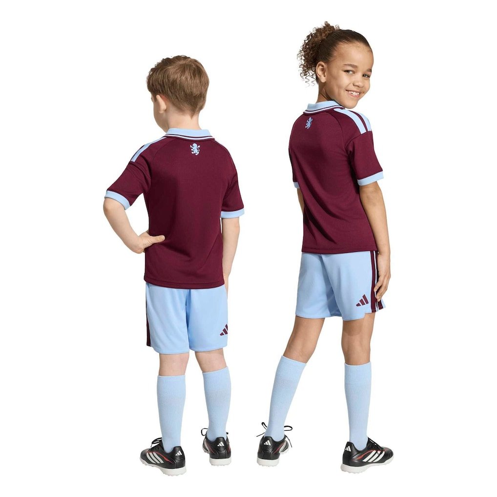 Kid's Adidas Aston Villa Home 2026 Kit - Image 2