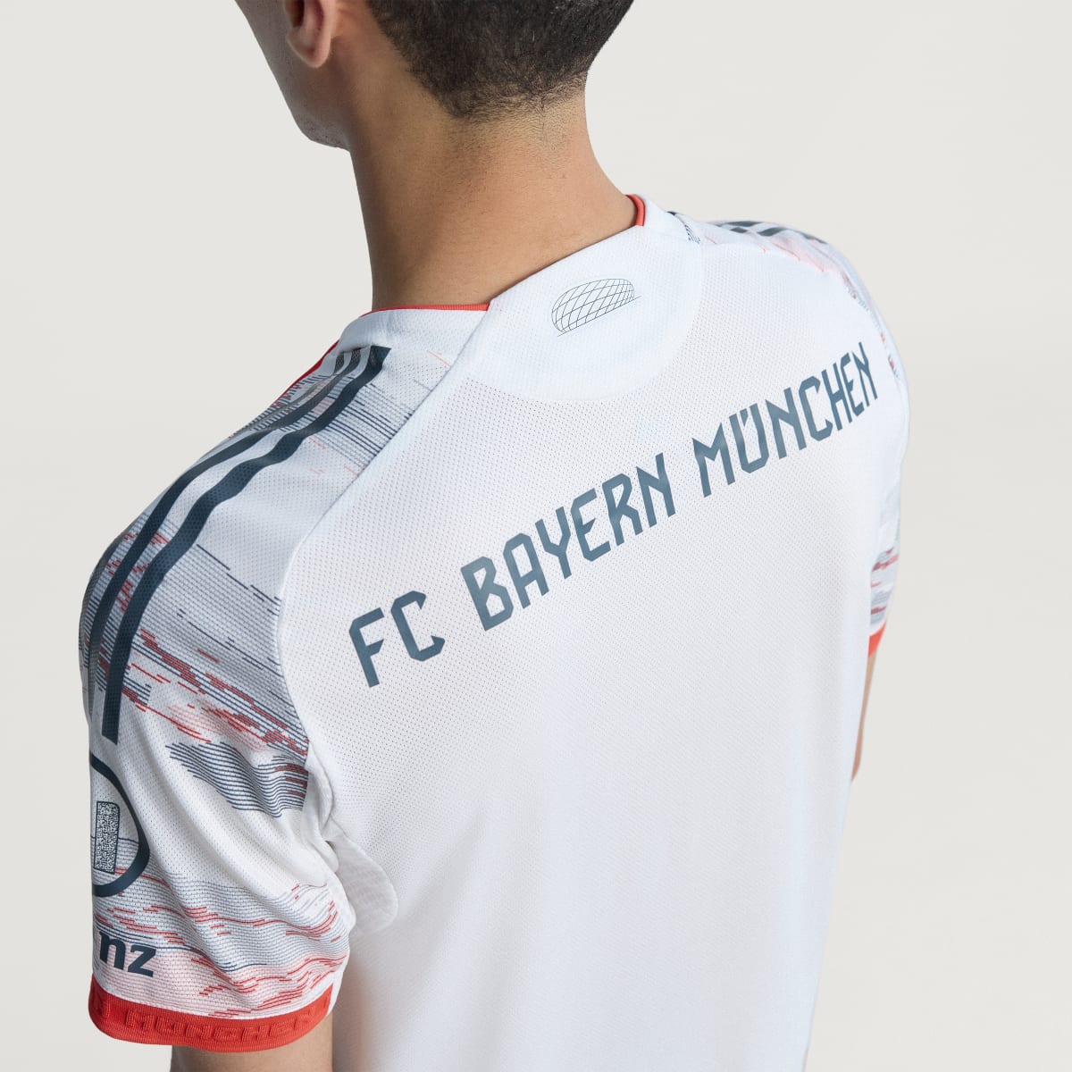 Men's Adidas FC Bayern Authentic Away 25/26Jersey - Image 6