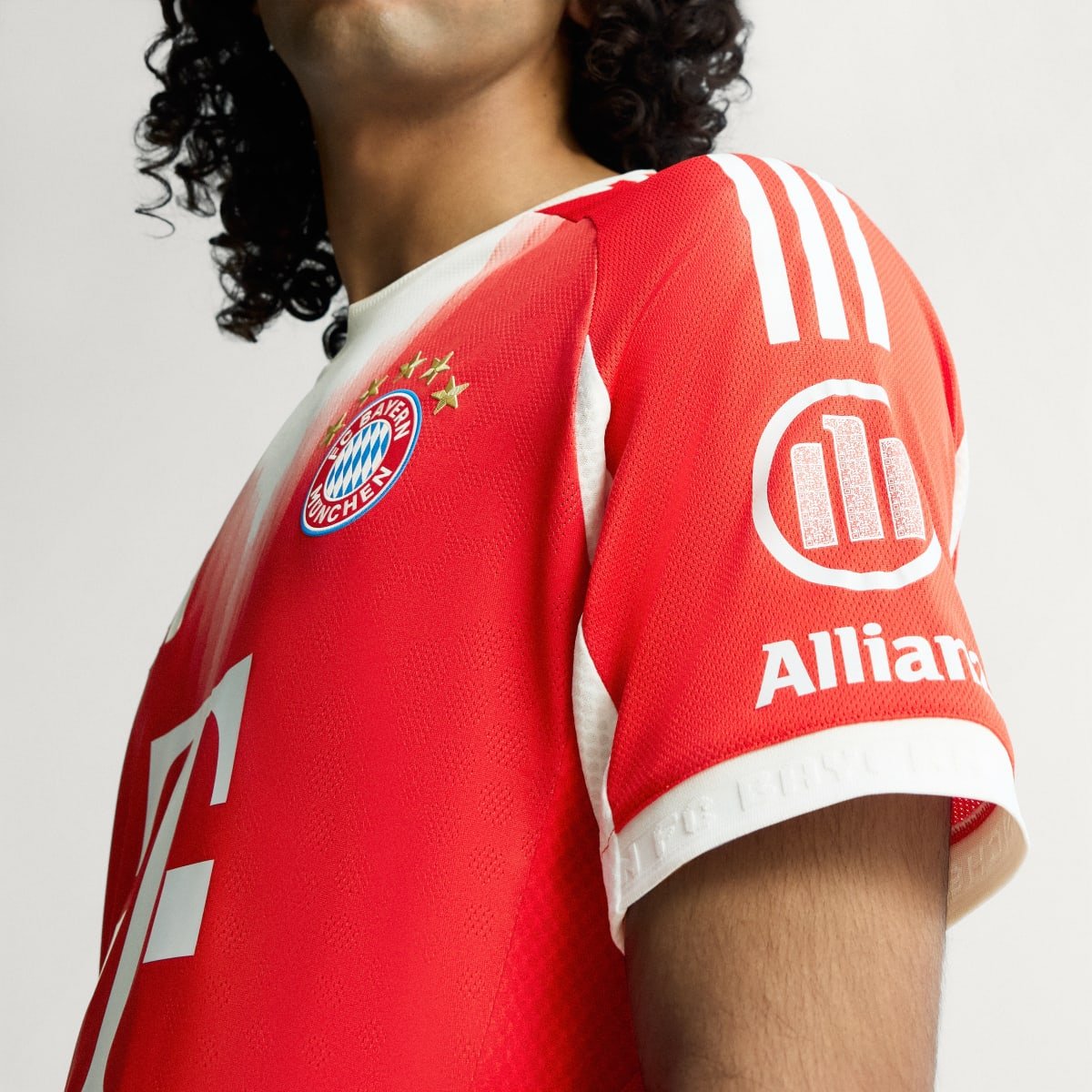Men's Adidas FC Bayern Authentic Home 25/26 Jersey - Image 6