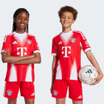 Kid's Adidas FC Bayern Home 25/26 Jersey
