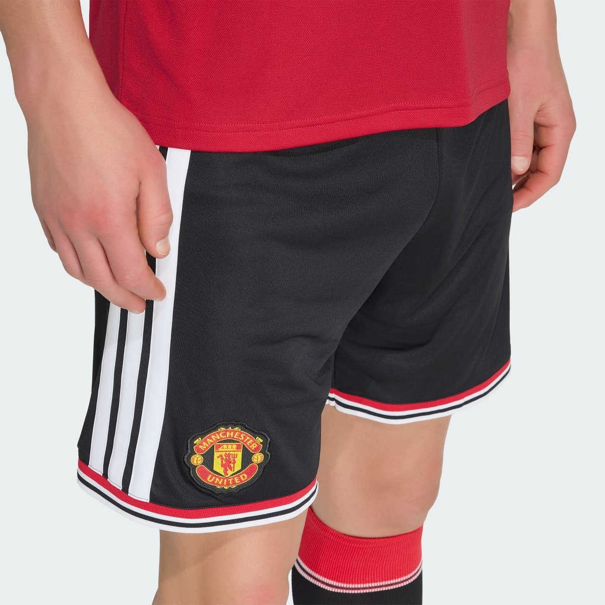 Men's Adidas Manchester United 26/27 Home Shorts - Image 6