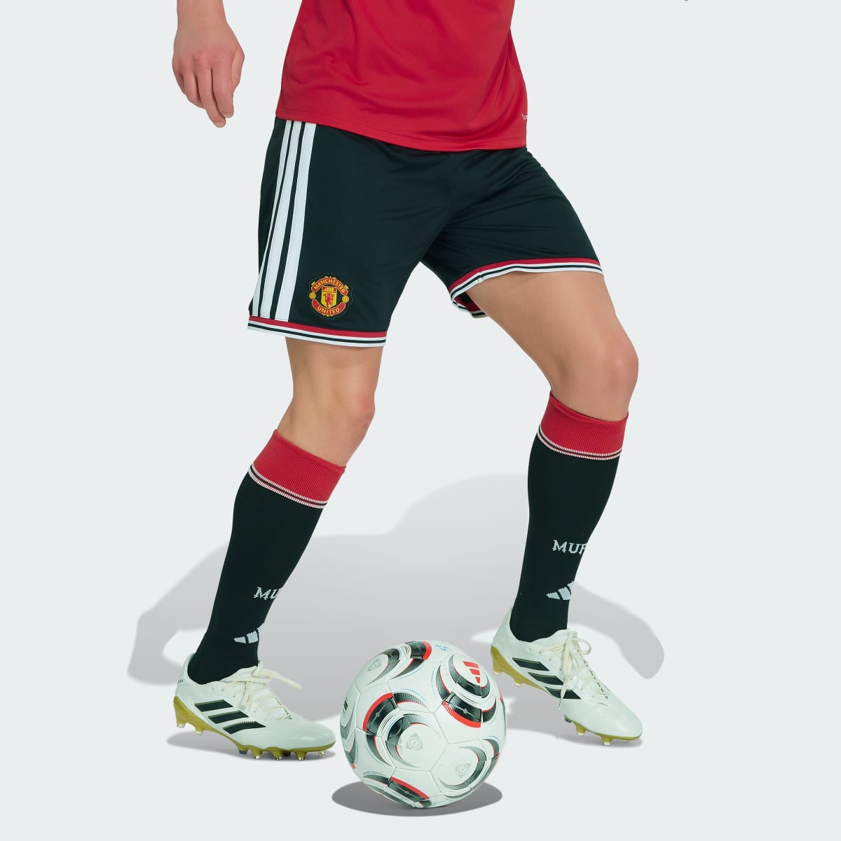 Men's Adidas Manchester United 26/27 Home Shorts - Image 7