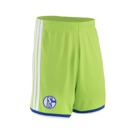 Kid's Adidas FC Schalke 04 Third 2026 Green Shorts - Image 2