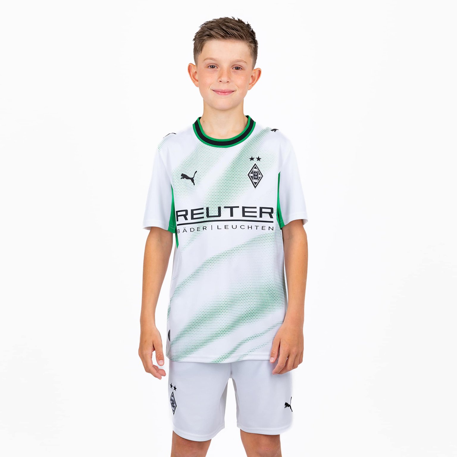 Kid's Puma Borussia Mönchengladbach Home 2026 Jersey - Image 7