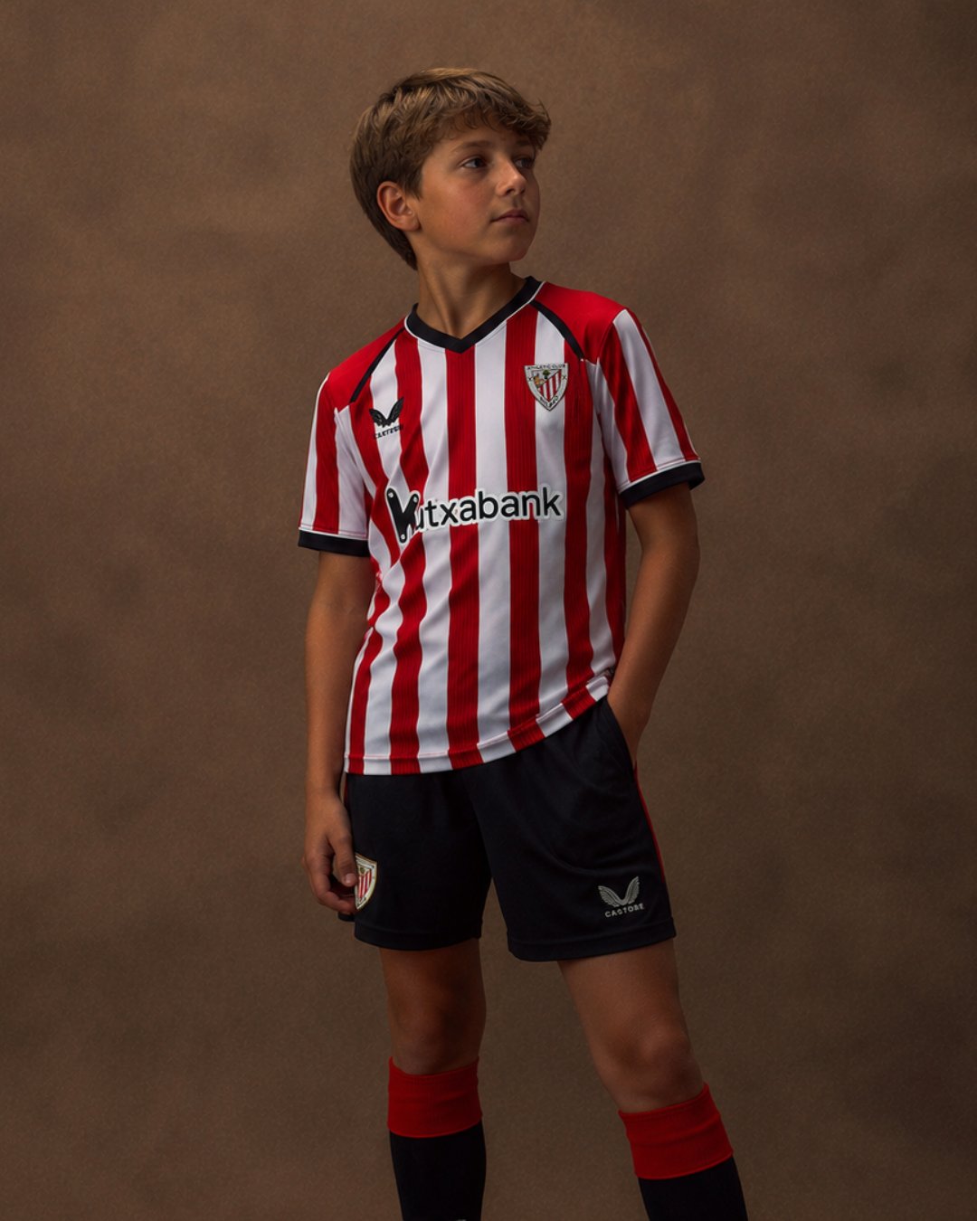 Kid's Castore Athletic Club Bilbao Home 2026 Shorts