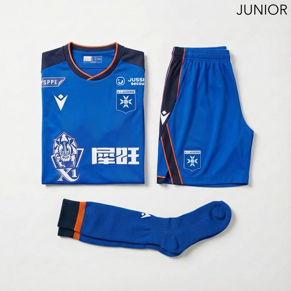 Kid's Macron AJ Auxerre Third 2026 Kit
