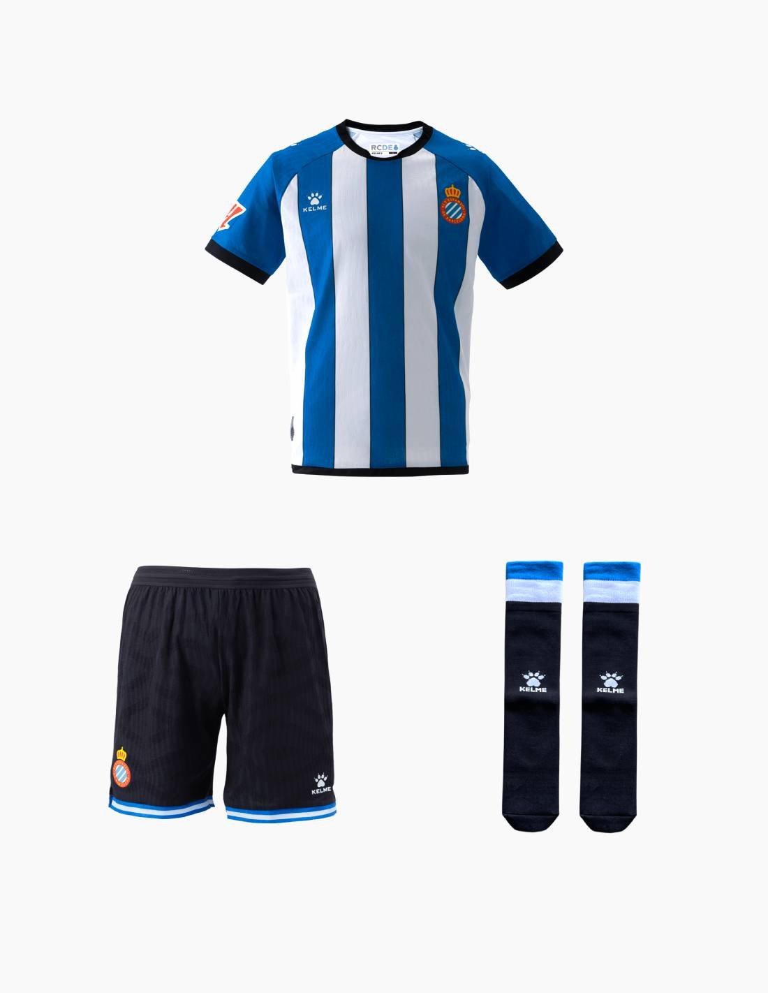 Kid's Kelme RCD Espanyol Home 2026 Kit - Image 2