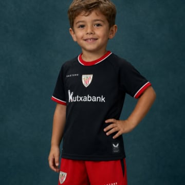 Kid's Castore Athletic Club Bilbao Away 2026 Kit