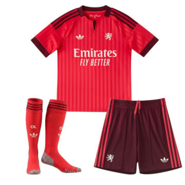 Kid's Adidas Olympique Lyonnais Away 2026 Kit
