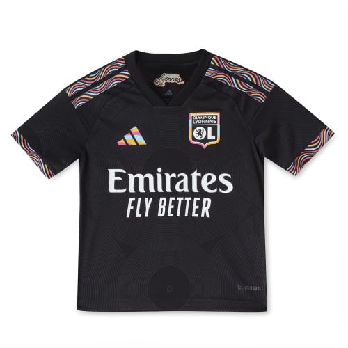 Kid's Adidas Olympique Lyonnais Third 2026 Kit - Image 2