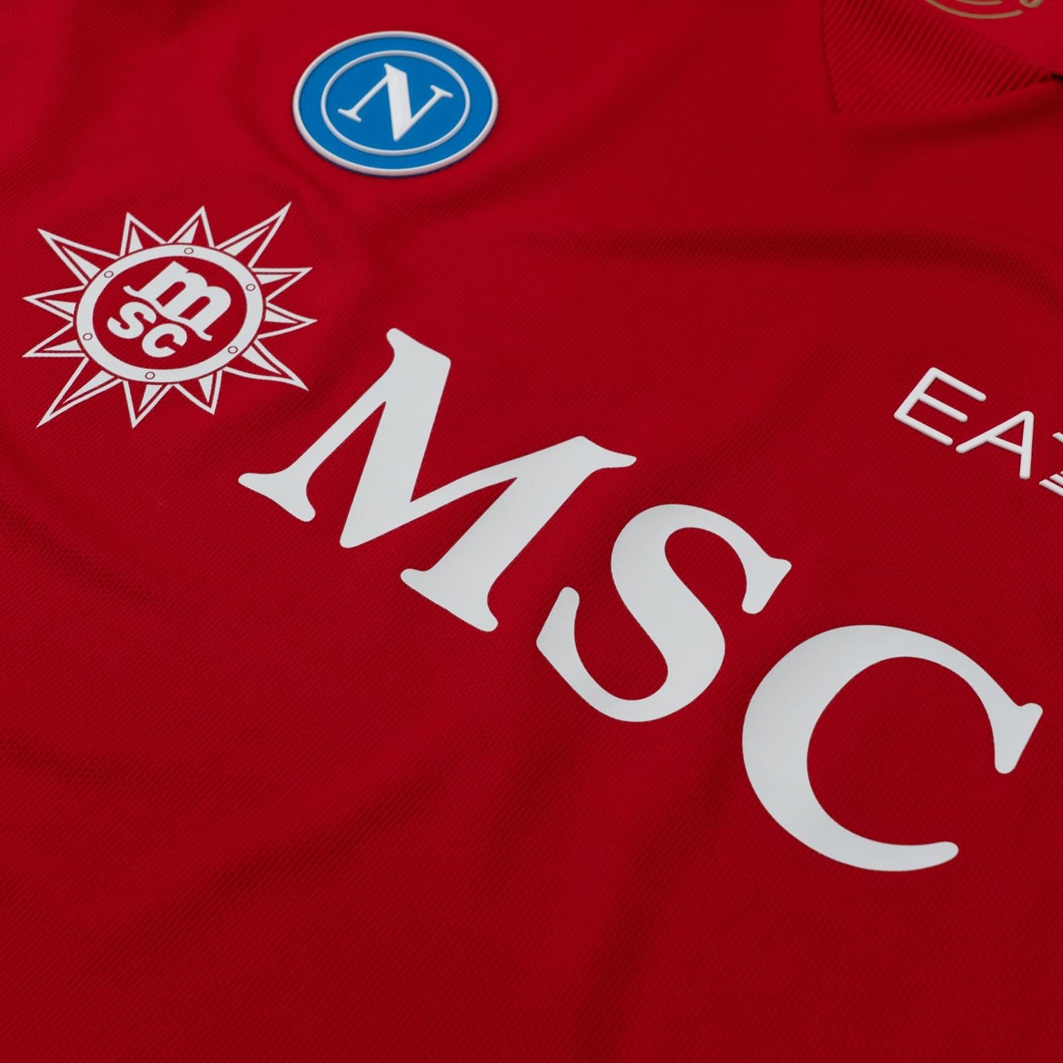 Men's Ea7 Napoli Third 2026 Jersey - Image 8