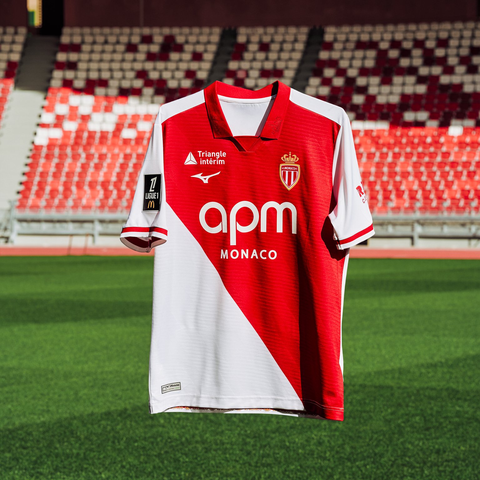 Men's Adidas AS Monaco Home 2026 Jersey - Image 3