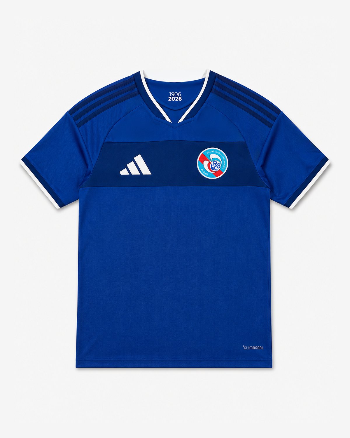 Kid's Adidas RC Strasbourg Home 2026 Jersey