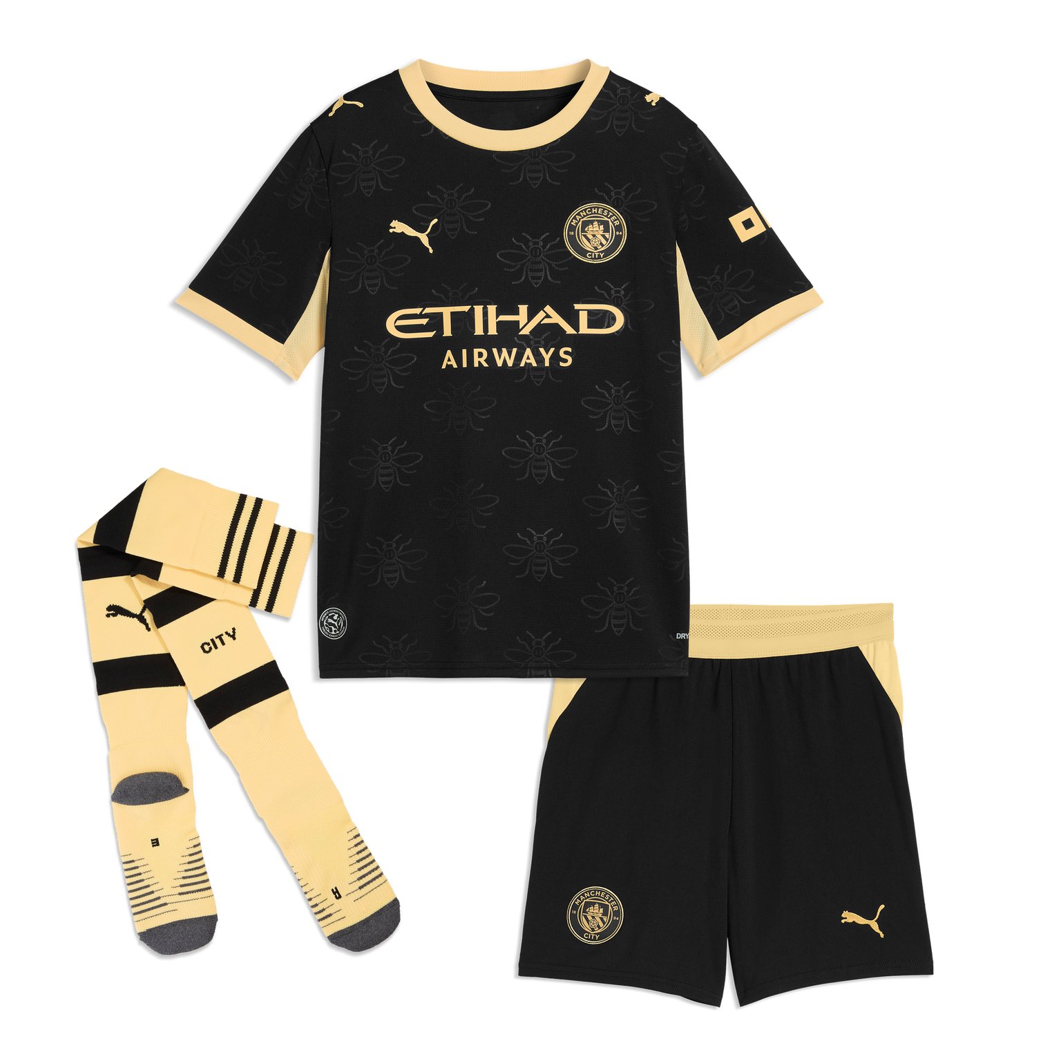 Kid's Puma Manchester City Away 2026 Kit