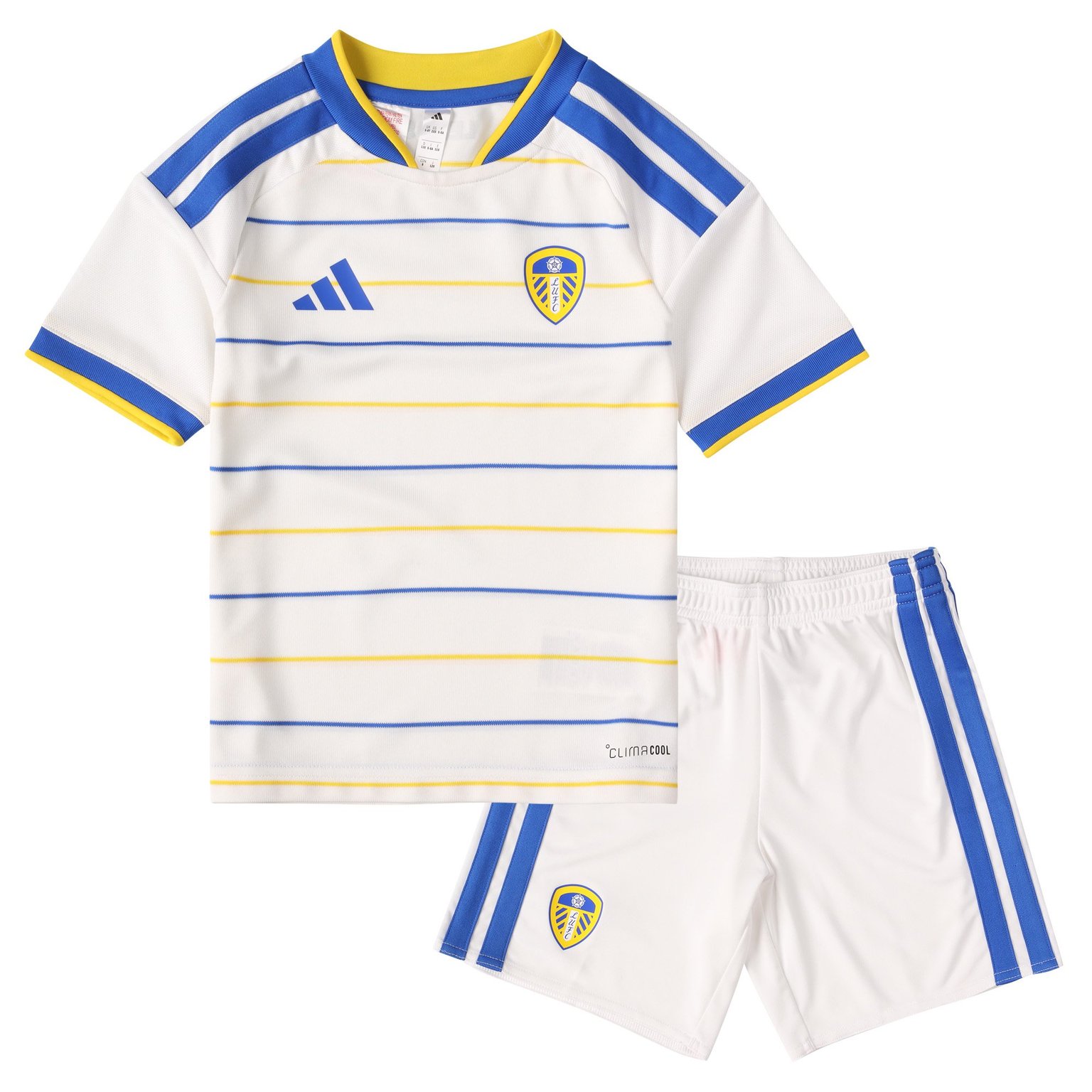 Kid's Adidas Leeds United Home 2026 Kit - Image 2