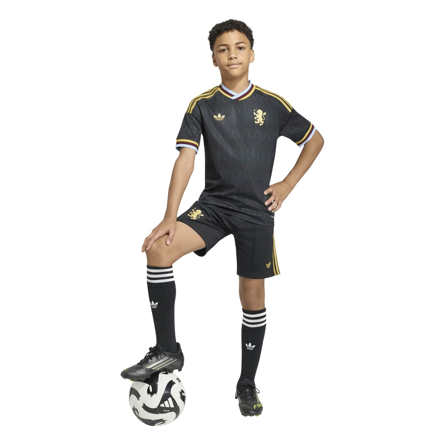 Kid's Adidas Aston Villa Away 2026 Shorts - Image 7