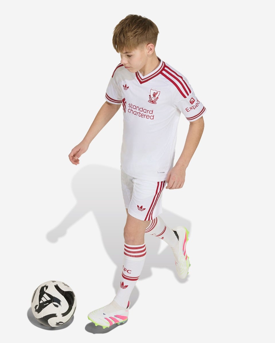 Kid's Adidas Liverpool Away 2026 Shorts - Image 7