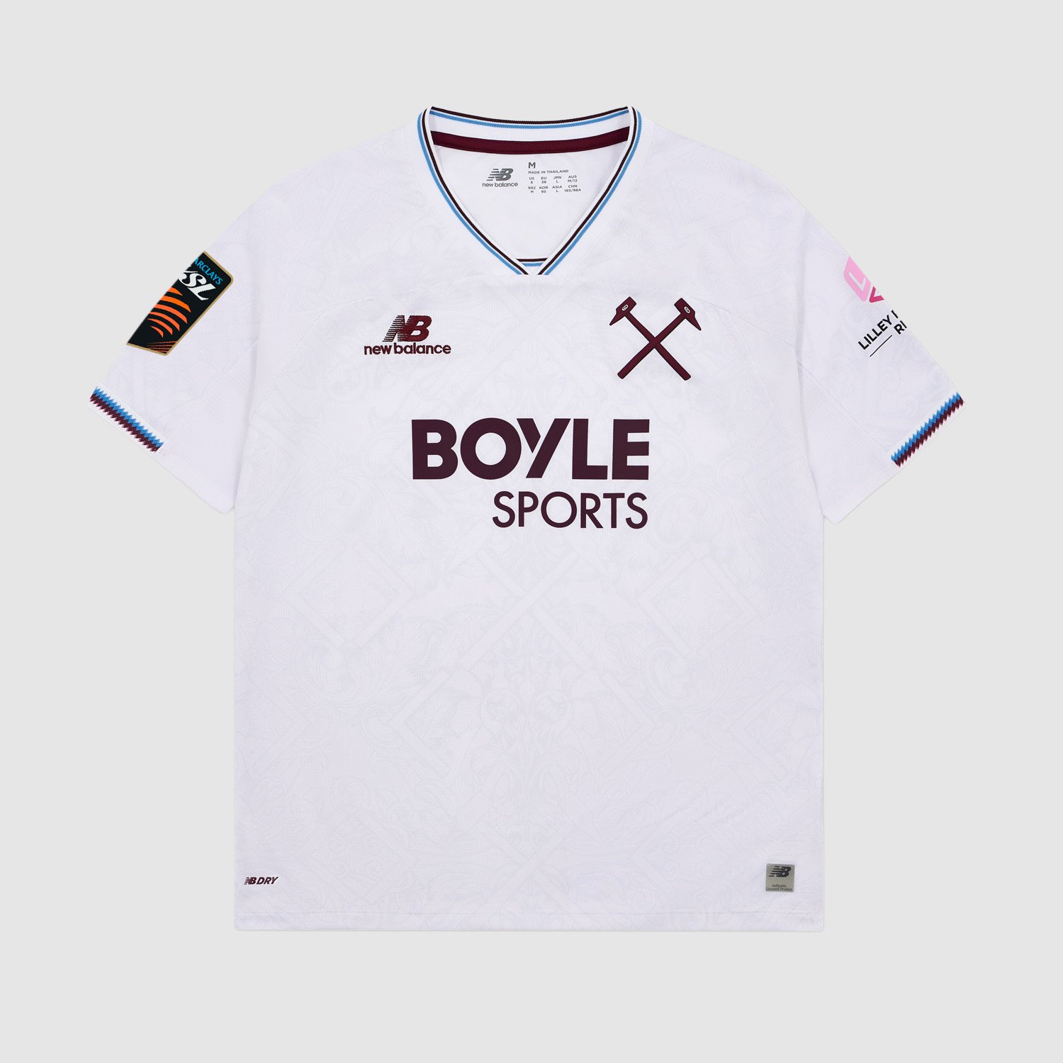 Women's New Balance West Ham United Away 2026 Jersey